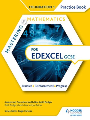 cover image of Mastering Mathematics Edexcel GCSE Practice Book